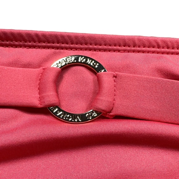 MICHAEL KORS: NWT Flamingo Coral String Bikini Set -Size XS - Picture 5 of 5